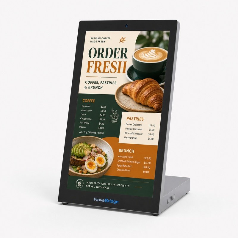 Desktop Touch Display – view 1