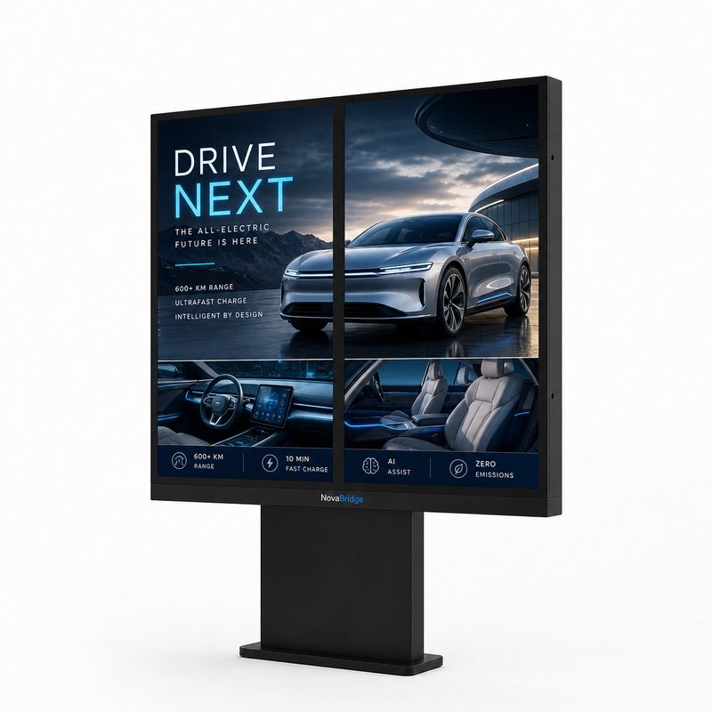 Multi-Screen Outdoor Digital Signage