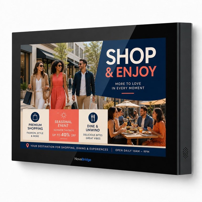 Outdoor Wall Mounted Digital Signage thumbnail 2