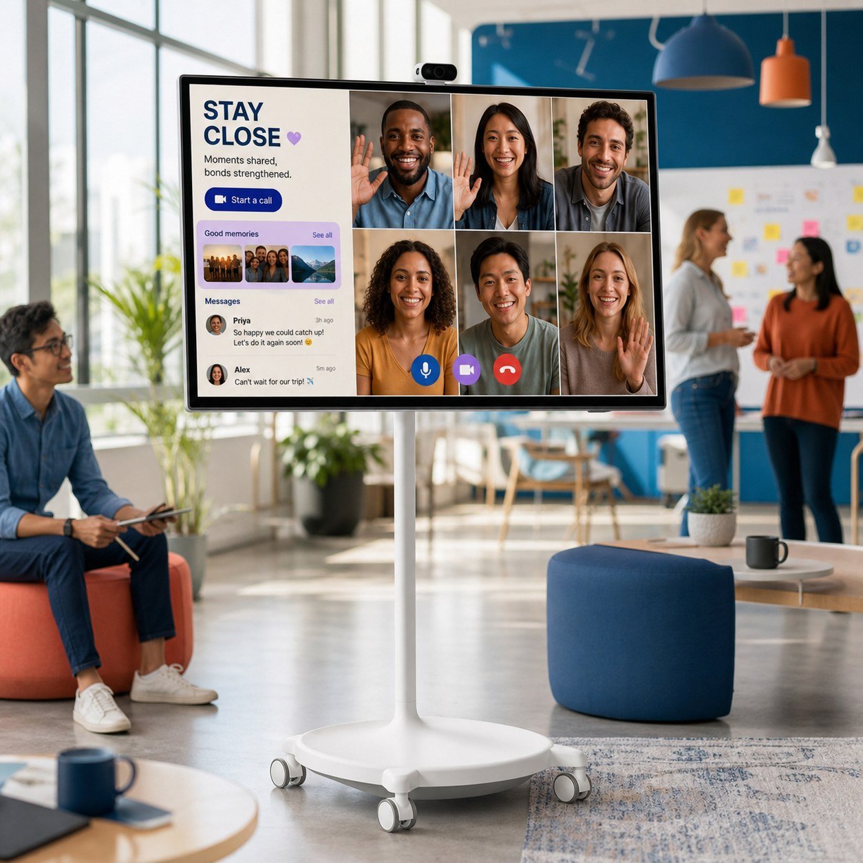 Mobile Smart Touch Display